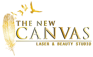 A Beautiful Gold Metal-look Logo for The Canvas in Colorado Springs